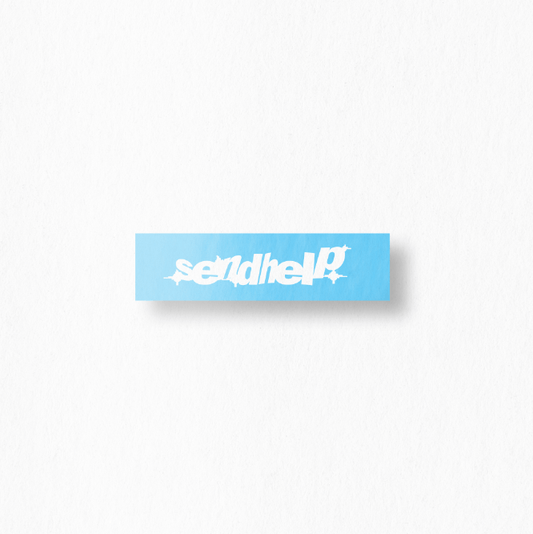 SEND HELP STAR STICKER